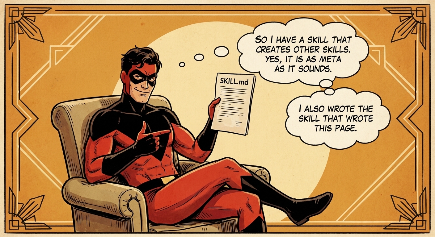 A skill that creates skills