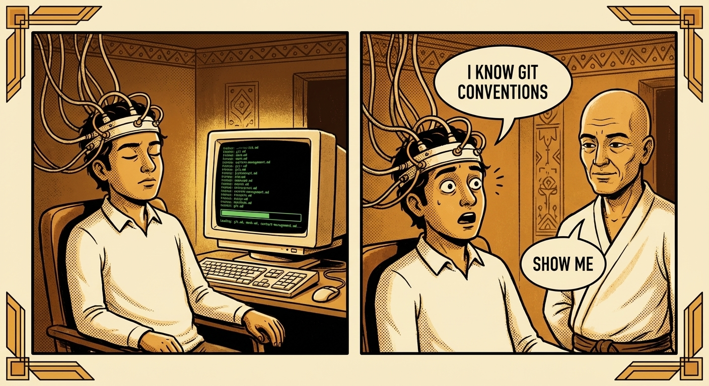 I know git conventions!